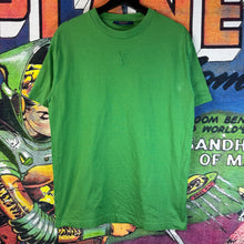 Load image into Gallery viewer, Louis Vuitton Debossed LV Green T-shirt Size Medium
