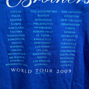 Y2K 09’ Jonas Brothers World Tour Tee Size Medium