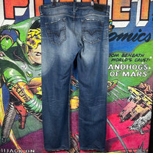 Load image into Gallery viewer, Diesel Faded Straight Leg Jeans Size 38”
