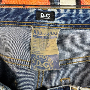 Y2K Dolce & Gabbana Distressed Size 30