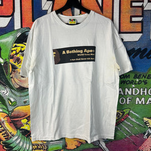 Bape World Gone Mad Tee Size XL