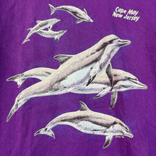Load image into Gallery viewer, Vintage 90s Cape May New Jersey Dolphins Tee Size Large
