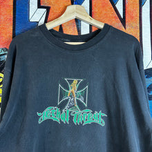 Load image into Gallery viewer, Vintage 00’s Y2K Lethal Threat Motorcycle Babe Tee Size L
