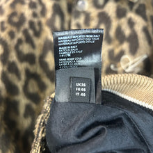 Load image into Gallery viewer, Amiri Leopard Print Bones Varsity Jacket Size 46 / Small
