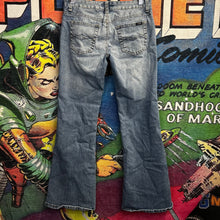 Load image into Gallery viewer, Y2K Women’s Flared Angel Jeans Size 29”
