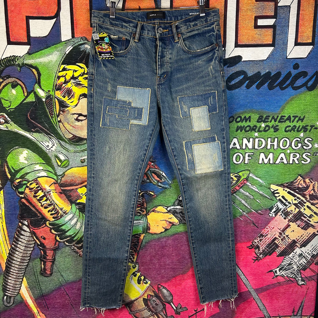 Purple Brand Patchwork Jeans Size 31”