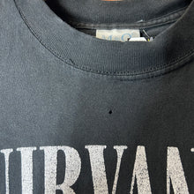 Load image into Gallery viewer, Y2K Nirvana Band Tee Size Small
