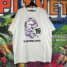 Load image into Gallery viewer, Bape Store New York XXV Ape Head Tee Size 2XL
