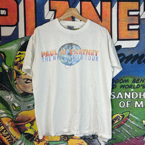 Vintage 90s ‘93 Paul McCartney Tour Tee Size Large