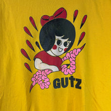 Load image into Gallery viewer, Gutz UTZ Potato Chip Logo Parody Tee Size Small
