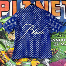 Load image into Gallery viewer, Rhude Beachfront Button Down Shirt Size Medium
