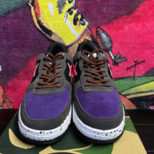 Load image into Gallery viewer, Brand New A BathingApe Bape Sta Black Grey Pink Suede Size 10
