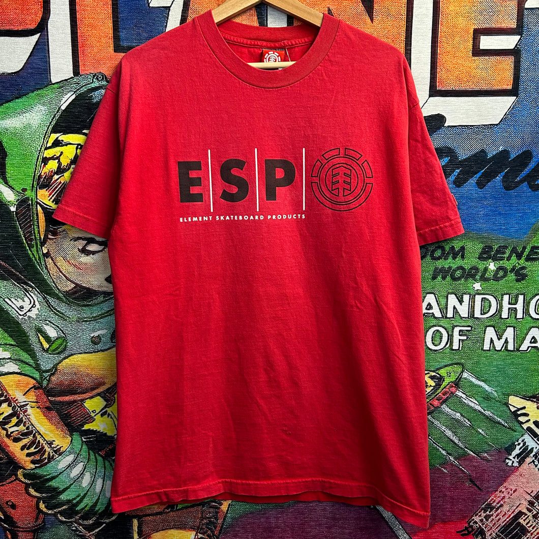 Y2K Element Skatebaords Tee Size Large