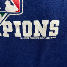 Load image into Gallery viewer, Vintage 80’s 87’ Minnesota Twins MLB Championship Tee Size Large
