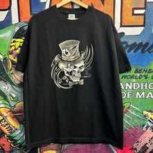 Load image into Gallery viewer, Y2K Fancy Skeleton Tee Size XL
