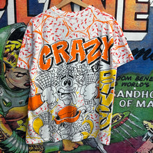 Load image into Gallery viewer, Vintage 90’s Crazy Bingo All Over Print Tee Size Large
