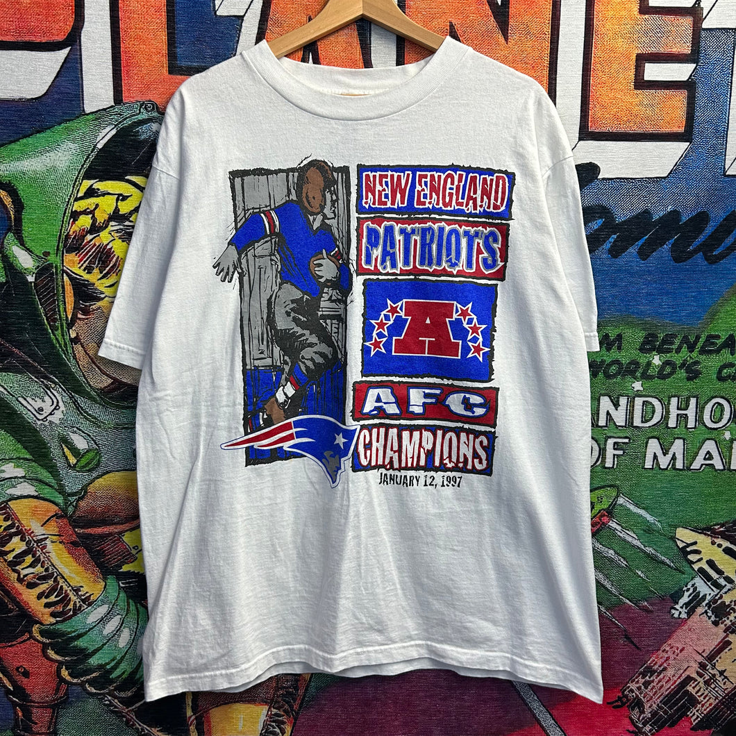 Vintage 90’s New England Patriots Tee Size XL