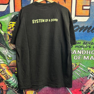 Y2K System Of A Down Band Tee Size XL