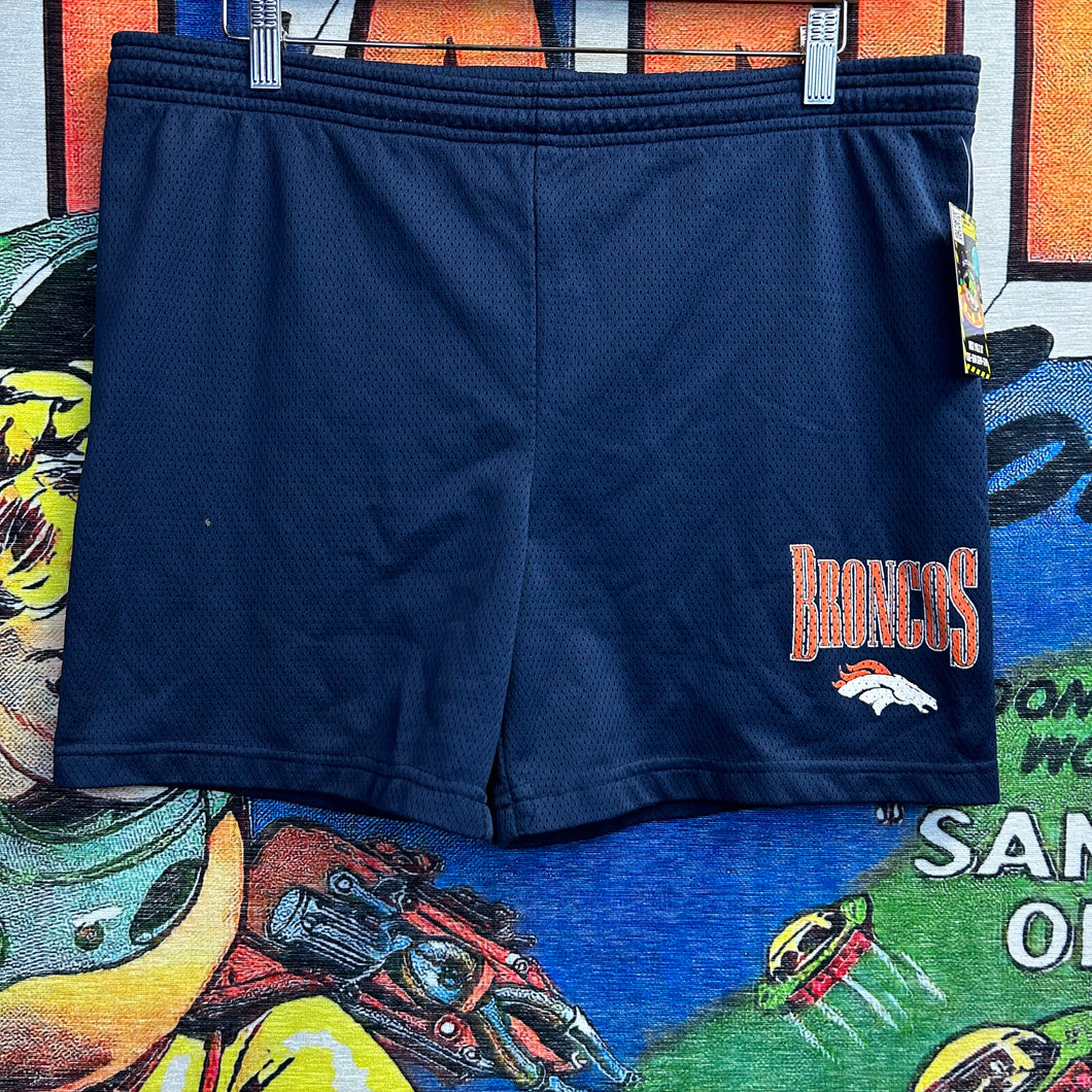 Vintage 90’s Denver Broncos Athletic Shorts Size XL