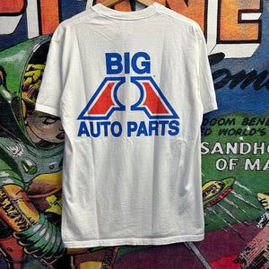 Vintage 90’s Bigs Auto Parts Racing Tee Size Large