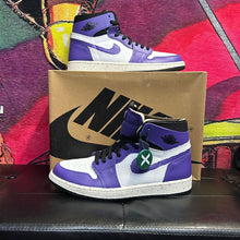 Load image into Gallery viewer, Brand New Air Jordan Crater Purple 1’s Size 11
