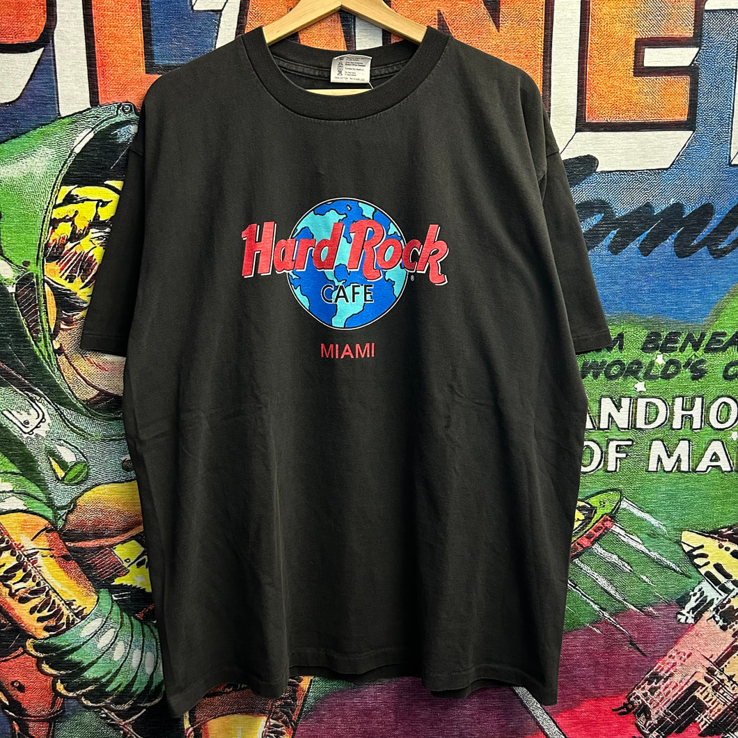 Vintage 90’s Hard Rock Cafe Miami Tee Size XL
