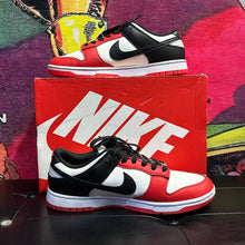 Load image into Gallery viewer, Nike Dunk Low Emb”75th Anniversary-Bulls” Size 10.5”
