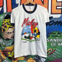 Load image into Gallery viewer, Vintage 80’s Relaxed Mickey Mouse Florida Ringer Tee Size Small
