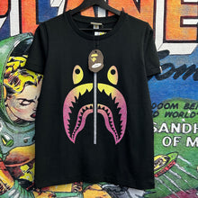 Load image into Gallery viewer, Brand New Bape Bedazzled Shark Tee Size Women’s Small
