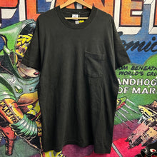 Load image into Gallery viewer, Vintage 90’s Black Pocket Tee Size XL
