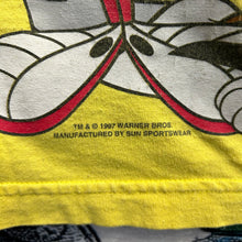 Load image into Gallery viewer, Vintage 90’s 97’ Looney Tunes Character Tee Size Boxy XL
