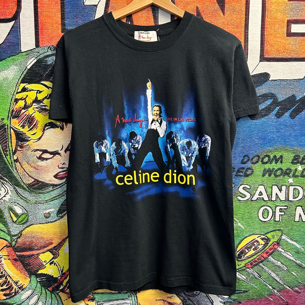 Y2K Celine Dion A New Day Tee Size Small