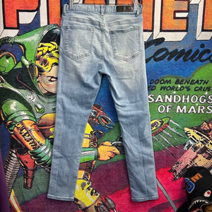 Home Femme  Denim Rubber Spell out  Jeans Size 29