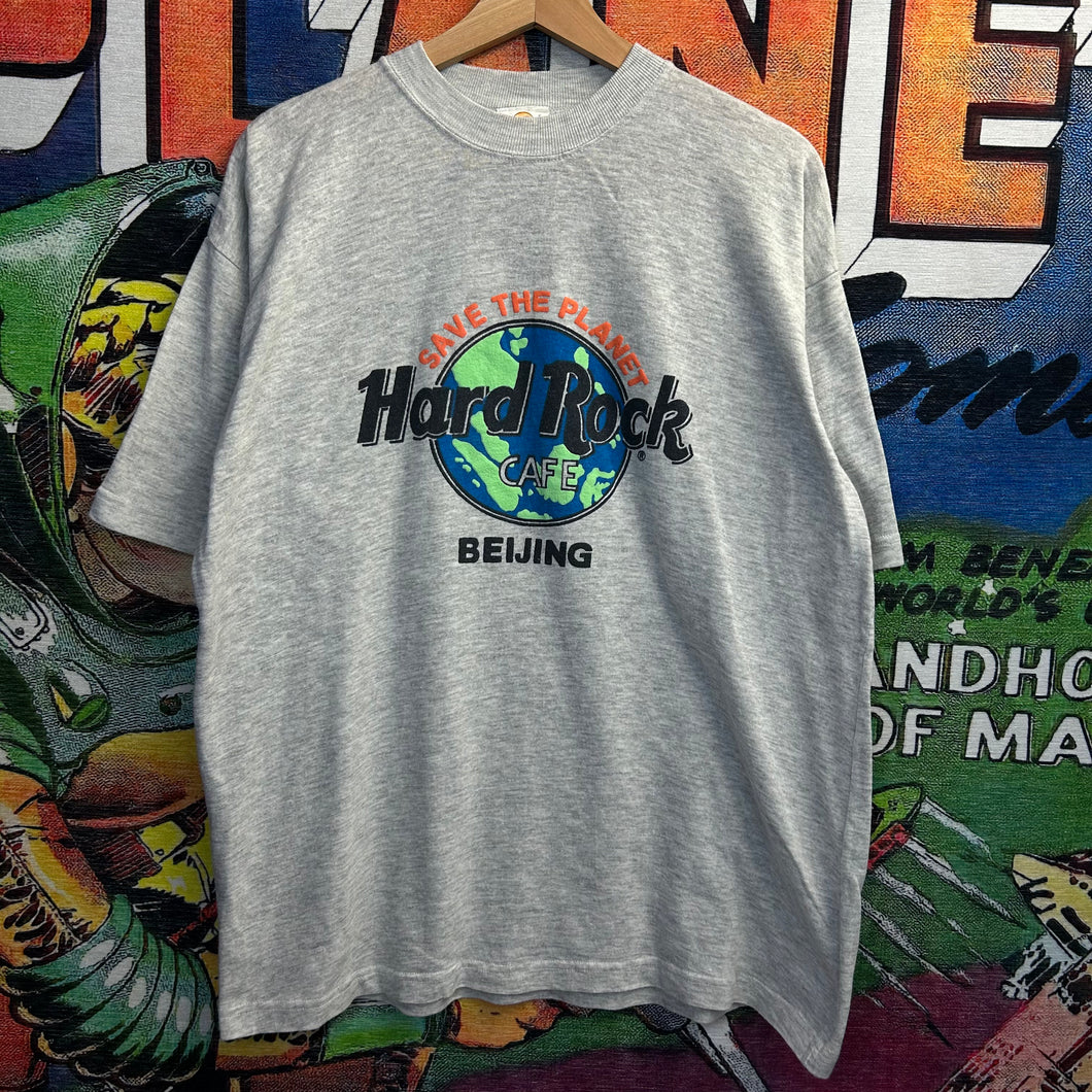 Vintage 90’s HardRock Cafe Save The Planet Tee Size XL