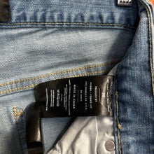 Load image into Gallery viewer, Home Femme  Denim Rubber Spell out  Jeans Size 29
