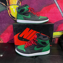 Load image into Gallery viewer, Jordan 1 Retro High &quot;Pine Green&quot; Black 2.0 Size 10.5
