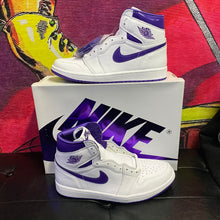 Load image into Gallery viewer, NEW Jordan 1 Retro High Court Purple Size W 10.5
