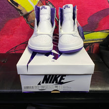 Load image into Gallery viewer, NEW Jordan 1 Retro High Court Purple Size W 10.5
