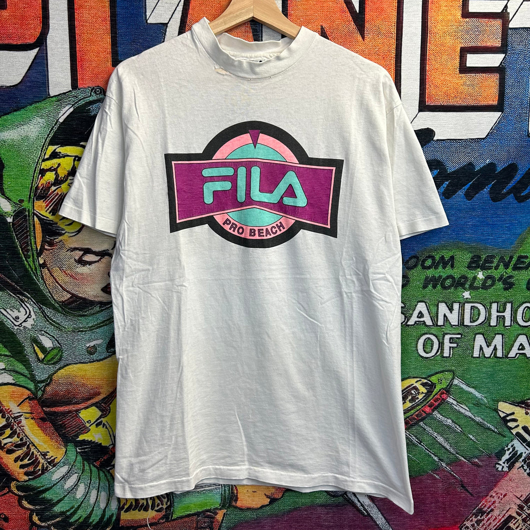 Vintage 90’s Fila Pro Beach Tee Size Large