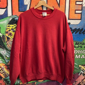 90’s Red Blank Jerzees Sweatshirt Size 2XL