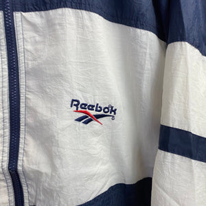 Vintage 90s Reebok Windbreaker Jacket Size Large