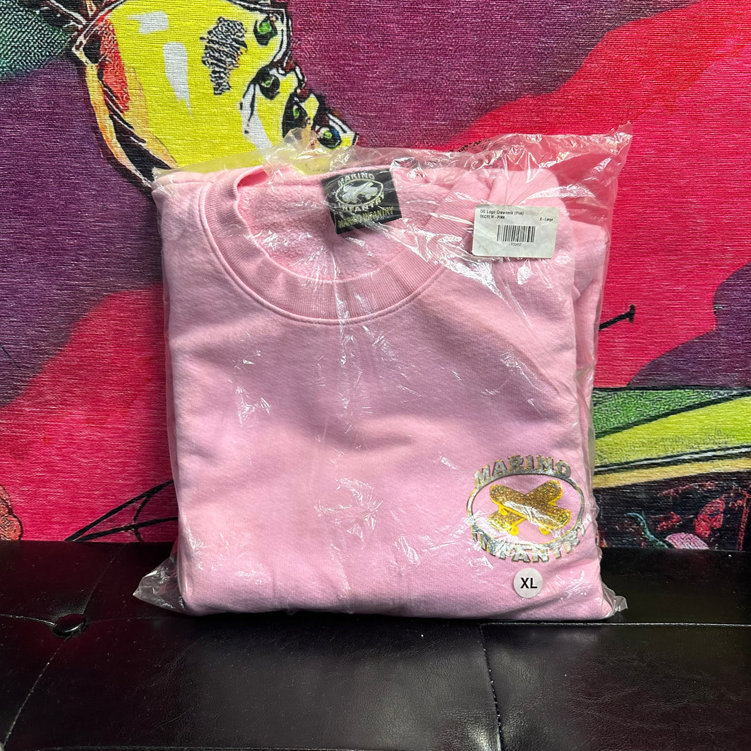 Brand New Marino Infantry Bling Sweatshirt Pink Size XL