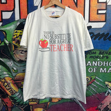 Load image into Gallery viewer, Vintage 90’s Teacher Tee Size XL
