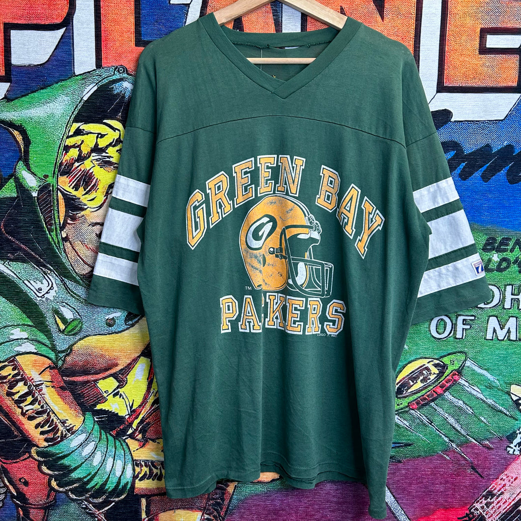 Vintage 80’s Green Bay Packers Tee Size XL