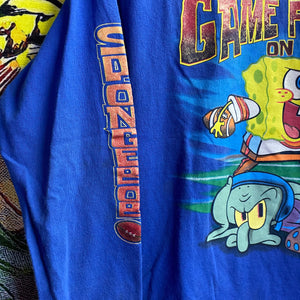 Y2K SpongeBob Squarepants longsleeve tee shirt size small