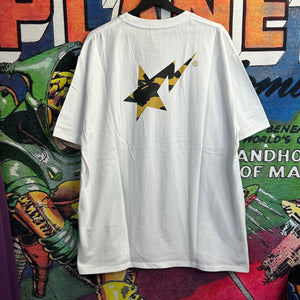 Brand New Bape Bapesta Spell Out Tee Size 2XL