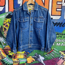 Load image into Gallery viewer, Vintage 90s Coca Cola Denim Jacket size XS
