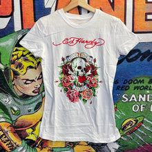 Load image into Gallery viewer, Brand New Ed Hardy Skull Love Dies Shirt Size Large
