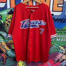 Load image into Gallery viewer, Vintage 90s Texas Baseball Jersey Size XL
