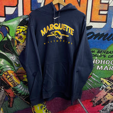 Load image into Gallery viewer, Y2K Nike Marquette Center Swoosh Hoodie size XL
